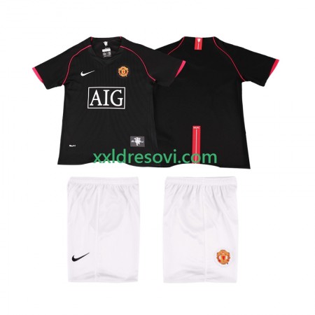 Manchester United 2007 2008 Retro Gostujući Dječji Nogometni Dres
